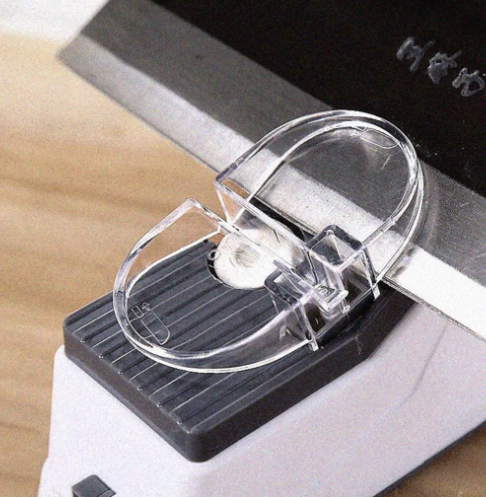 Afiador Amolador Elétrico Branco para Lâminas Profissional Automático Carregamento USB