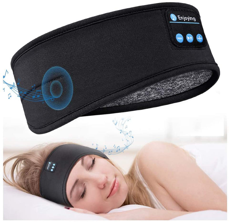 Fone de ouvido Sem Fio Bandana Bluetooth 5.0 Feito para Dormir