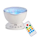 Abajur Projetor de Ondas com Caixa de Som Embutida