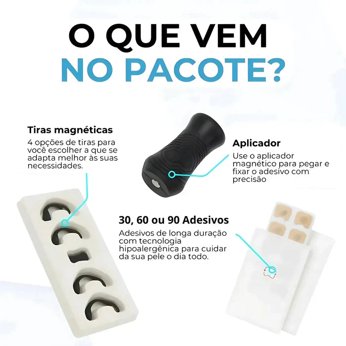 AirFlex Dilatador Nasal para Sono Perfeito e Performance Maxima