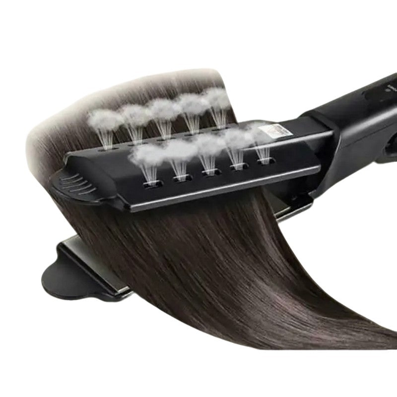 Alisador de Cabelo Profissional Aliss Hair Alisa Modela Faz Cachos e Chapinha Ferro Plano de quatro Engrenagens Bivolt 110v / 220v