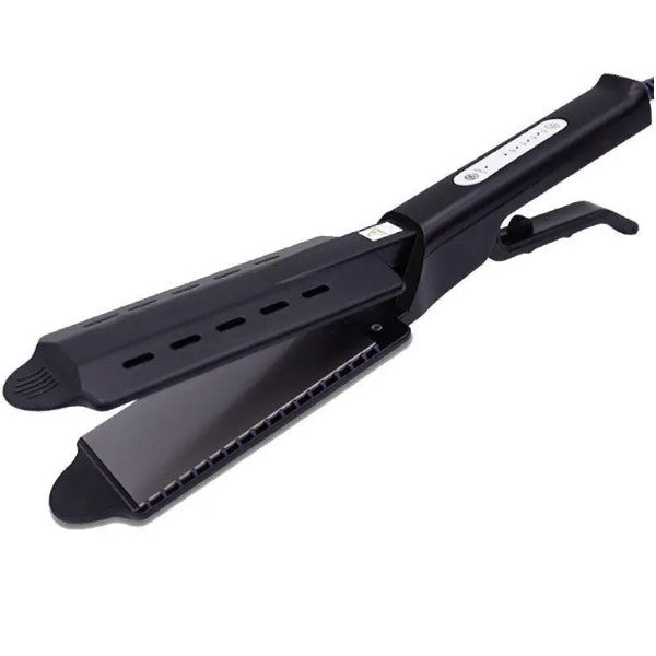 Alisador de Cabelo Profissional Aliss Hair Alisa Modela Faz Cachos e Chapinha Ferro Plano de quatro Engrenagens Bivolt 110v / 220v
