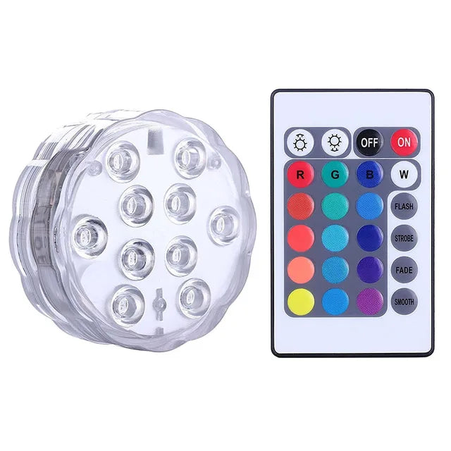 Aqualight Iluminação Led Para Piscina Com Controle Remoto