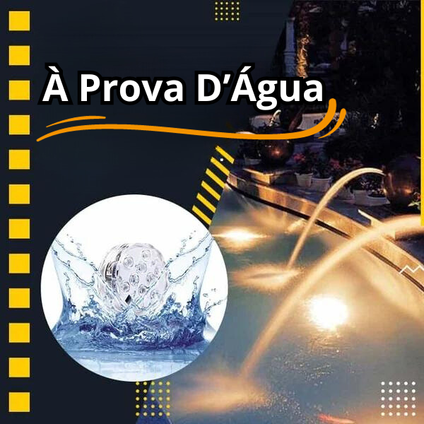 Aqualight Iluminação Led Para Piscina Com Controle Remoto