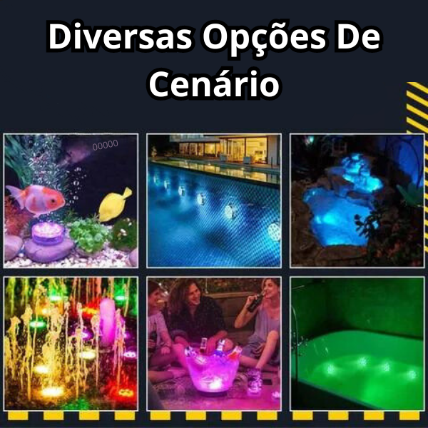 Aqualight Iluminação Led Para Piscina Com Controle Remoto