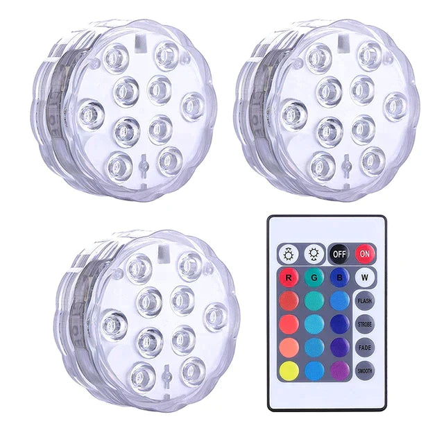 Aqualight Iluminação Led Para Piscina Com Controle Remoto