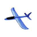 Avião Planador Brinquedo com LED Voa de Verdade