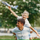 Avião Planador Brinquedo com LED Voa de Verdade