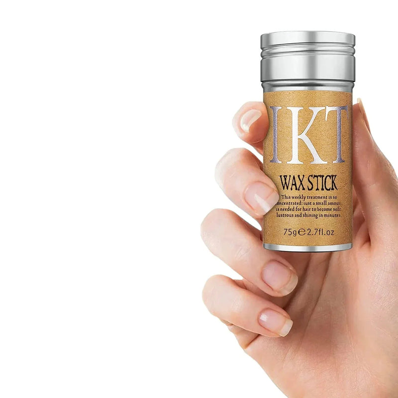 Bastão de Cera Anti Frizz para Cabelos de Homens e Mulheres Penteado Perfeito em Minutos