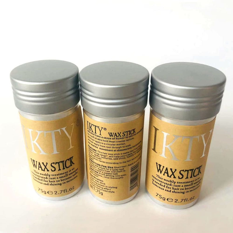 Bastão de Cera Anti Frizz para Cabelos de Homens e Mulheres Penteado Perfeito em Minutos