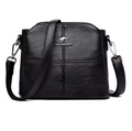 Bolsa Feminina de Ombro em couro PU Super Resistente