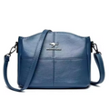 Bolsa Feminina de Ombro em couro PU Super Resistente