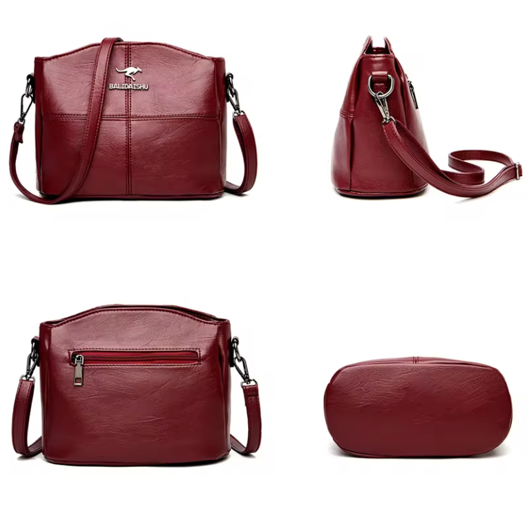 Bolsa Feminina de Ombro em couro PU Super Resistente