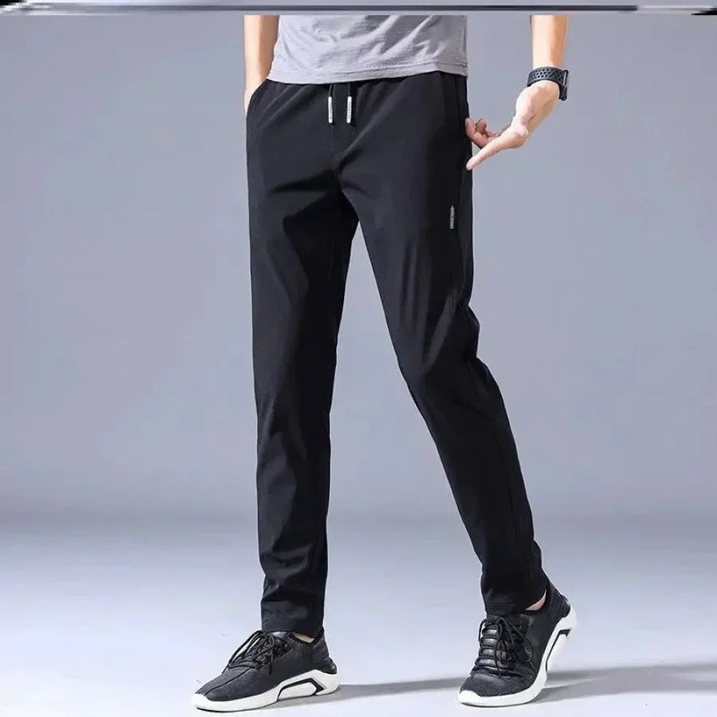 Calça Masculina Harlan de Seda Gelo Flexível Confortável Super Resistente