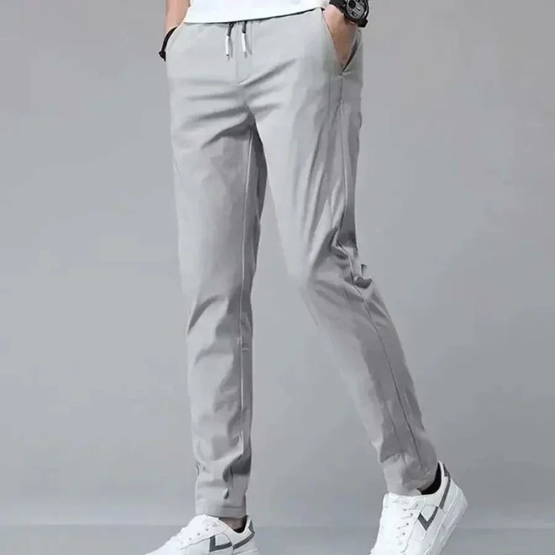 Calça Masculina Harlan de Seda Gelo Flexível Confortável Super Resistente