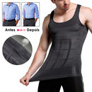 Camisa Masculina de Compressão Ultrafina Fit Shape Pro Modela sem Apertar
