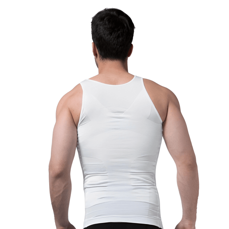 Camisa Masculina de Compressão Ultrafina Fit Shape Pro Modela sem Apertar