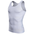 Camisa Masculina de Compressão Ultrafina Fit Shape Pro Modela sem Apertar