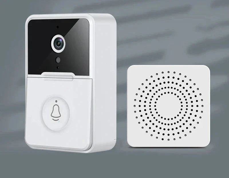 Campainha Inteligente Wi-Fi com Câmera de Vídeo impermeável para Sua Segurança
