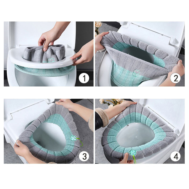 Capa de Almofada de Assento para Vaso Sanitário
