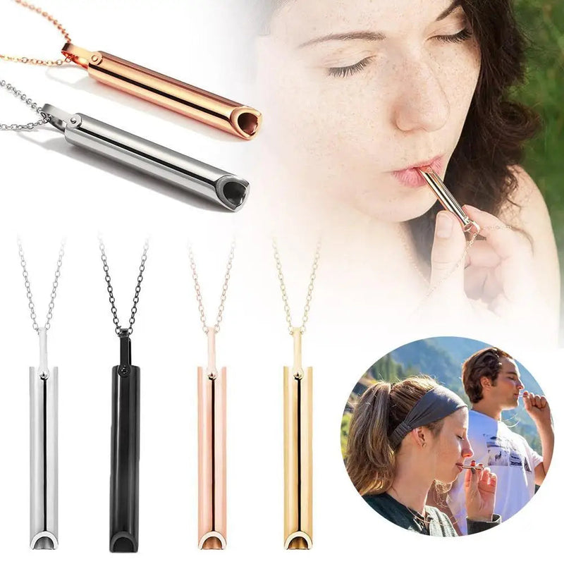 Colar Contra Ansiedade e Estresse Ajuda a Parar de Fumar Corrente de Alívio e Calmante Natural