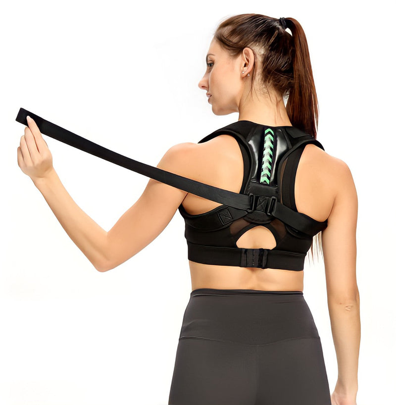 Colete Ortopédico Corretor Postural Corrija sua Coluna e Postura Masculino Feminino AjustávelAlivium