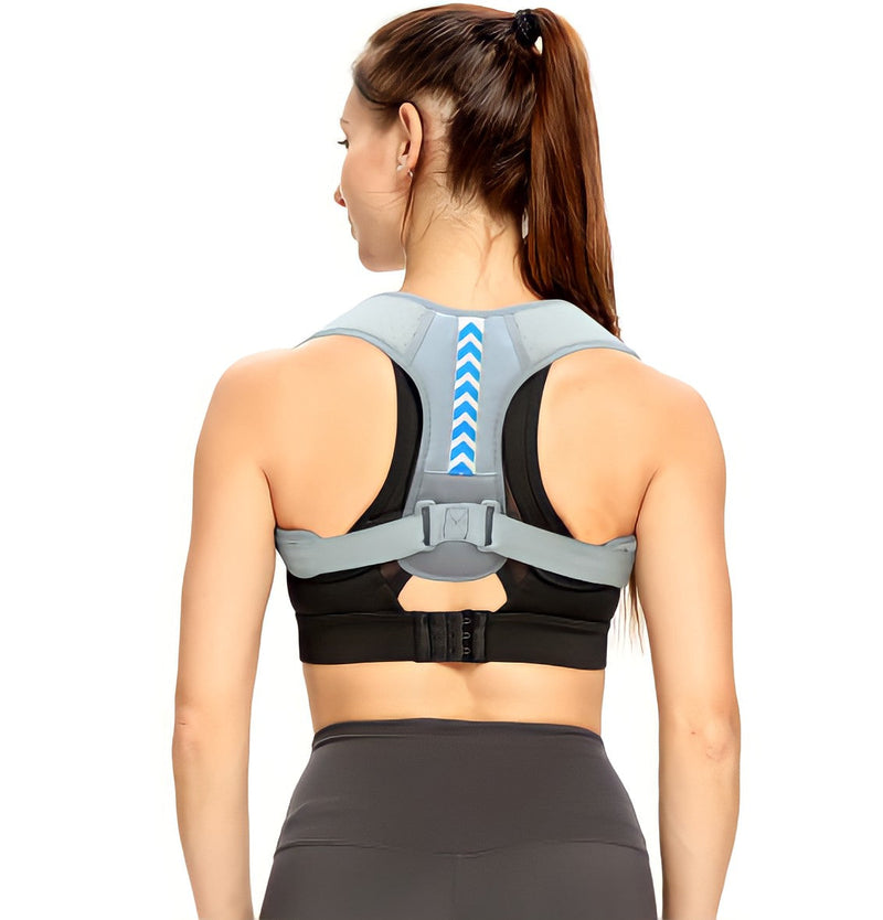 Colete Ortopédico Corretor Postural Corrija sua Coluna e Postura Masculino Feminino AjustávelAlivium