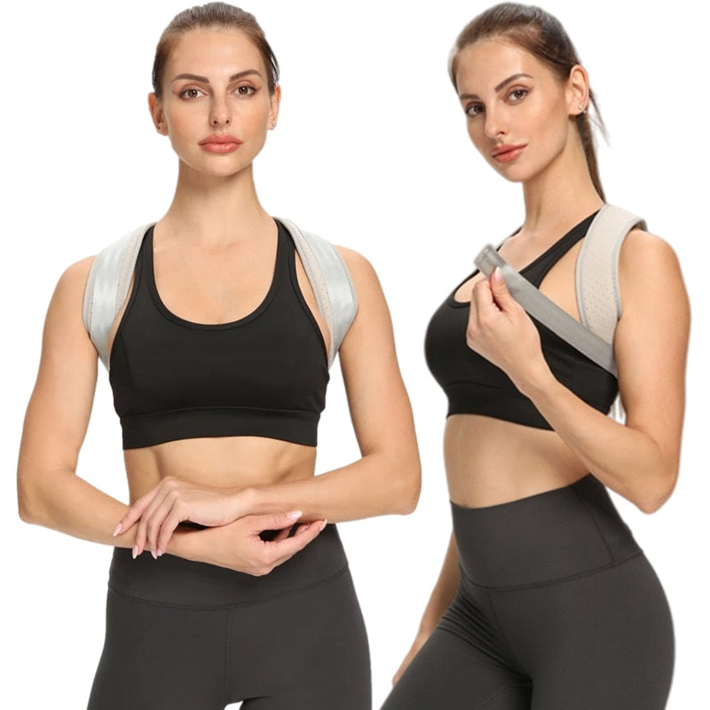 Colete Ortopédico Corretor Postural Corrija sua Coluna e Postura Masculino Feminino AjustávelAlivium