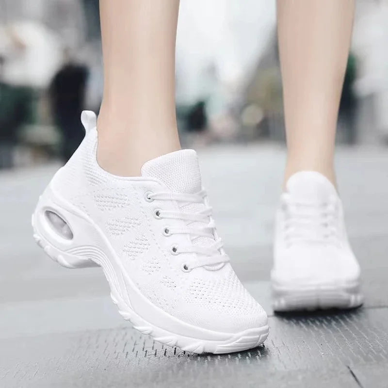ComfortFlex Tênis Ortopédico Feminino Anti-Impacto para Caminhadas e Exercícios