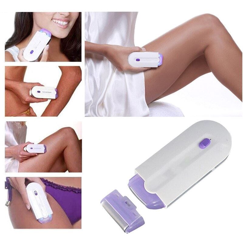 Depilador a Laser Profissional para Corpo, Rosto e Perna USB Recarregável