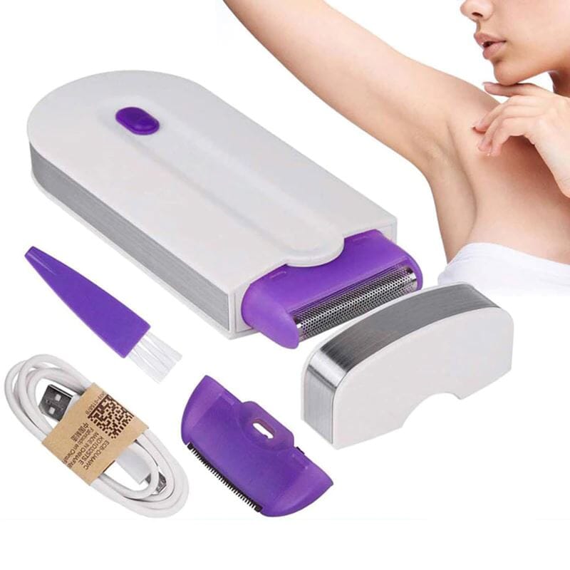 Depilador a Laser Profissional para Corpo, Rosto e Perna USB Recarregável
