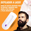 Depilador a Laser Profissional para Corpo, Rosto e Perna USB Recarregável