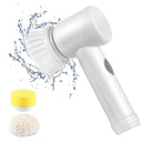 Escova Elétrica Portátil Rotativa Mágica Automática Carregamento USB 5 em 1