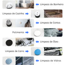 Esfregão Elétrico Multiuso para Limpeza Profunda e Sem Esforço