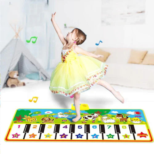 Esteira de Piano Teclado Musical Grande Bebê Crianças Infantil