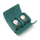 Estojo de Couro para Relógio Dois compartimentos Viagem e Casual