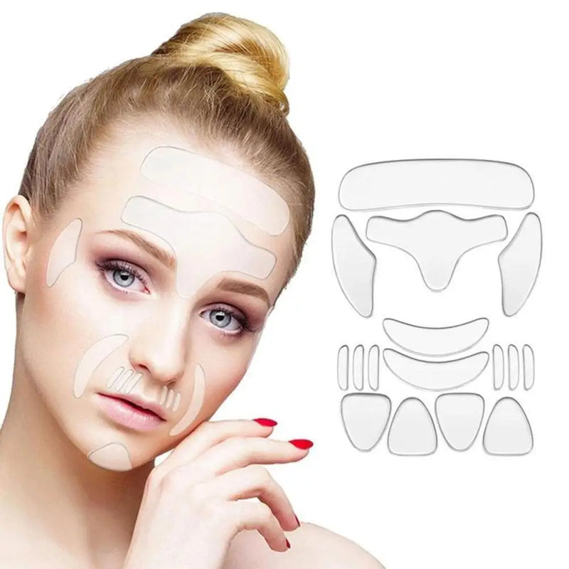 Face Clear Adesivo Rejuvenescedor que Hidrata e Suaviza Rugas