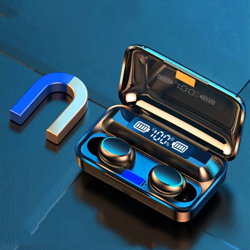 Fone de Ouvido Bluetooth 5.3 com Microfone Embutido TWS-M10