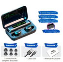 Fone de Ouvido Bluetooth 5.3 com Microfone Embutido TWS-M10