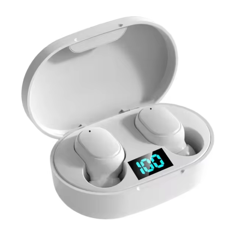 Fone Sem Fio Bluetooth com Microfone Embutido e Sensor LED A6S TWS