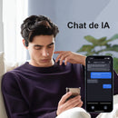 GlobaLink Pro Fone de Ouvido Bluetooth com Tradução Instantânea em 120 Idiomas