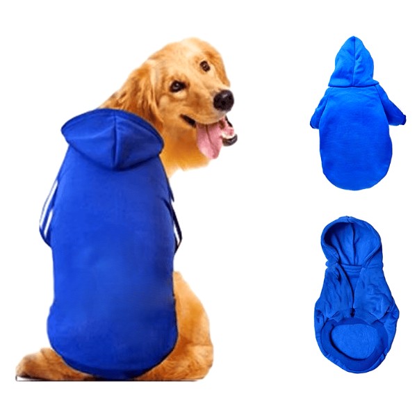 Jaqueta de lã Confortável para Cães de Pequeno e Médio Porte Outono e Inverno