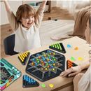 Jogo de Xadrez Triangular Para Crianças e Adultos Raciocínio Lógico Diversão Garantida