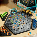 Jogo de Xadrez Triangular Para Crianças e Adultos Raciocínio Lógico Diversão Garantida