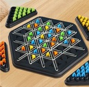 Jogo de Xadrez Triangular Para Crianças e Adultos Raciocínio Lógico Diversão Garantida