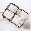 Kit de Bolsas Organizadoras Para Mala de Viagem STORAGE BAG 7 Peças