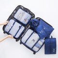 Kit de Bolsas Organizadoras Para Mala de Viagem STORAGE BAG 7 Peças