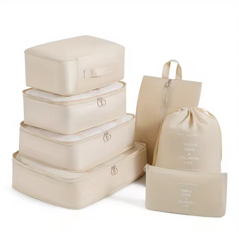 Kit de Bolsas Organizadoras Para Mala de Viagem STORAGE BAG 7 Peças