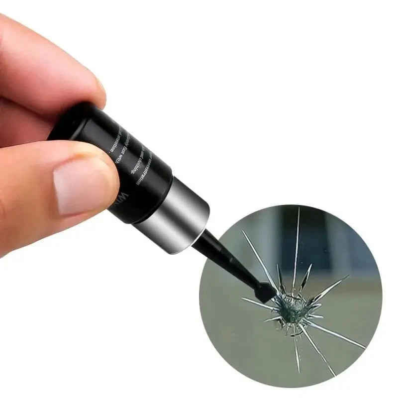 Kit Reparador Premium de Trincos de vidros e Para-brisa do Carro Vidro Novo de Novo  Nano Repair
