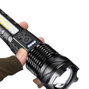 Lanterna Laser LED Titanium Ultra Poderosa Impermeável Recarregável USB